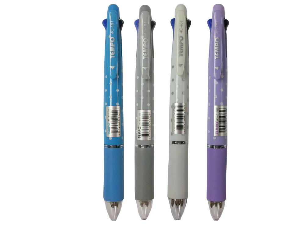 四色0.7原子筆+自動鉛筆
